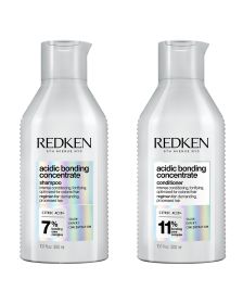 Redken - Acidic Bonding Concentrate - Voordeelset Voor Beschadigd Haar - Conditioner & Shampoo