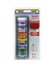 Wahl - Opzetkam - Type 1 - Set Plastic Gekleurd - Nr. 1 t/m 8