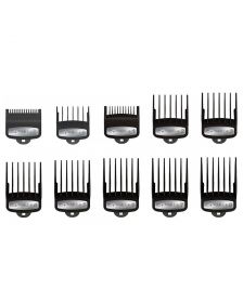 Wahl - Opzetkam - Type 1 - Set Plastic Premium - Nr. 0,5 t/m 8 (10 Stuks)