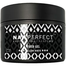Nail Perfect Fiber Gel Mellow White 45gr