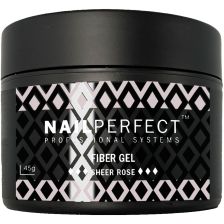  Nail Perfect Fiber Gel Sheer Rose 45gr