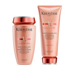 Kérastase - Discipline Shampoo & Conditioner - Voordeelset voor Pluizig en Krullend Haar