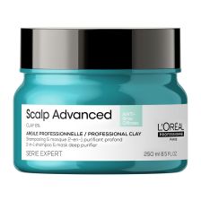 L'Oréal Professionnel - Scalp Advanced - Anti-Oiliness - 2-in-1 haarklei voor vet haar - 250 ml