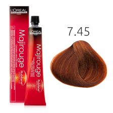 L'Oréal - Majirouge - 7.45 - Koper Mahonieblond - 50 ml