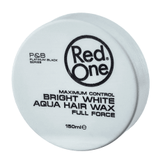 Red One - Bright White - Aqua Hair Wax - Full Force - 150 ml