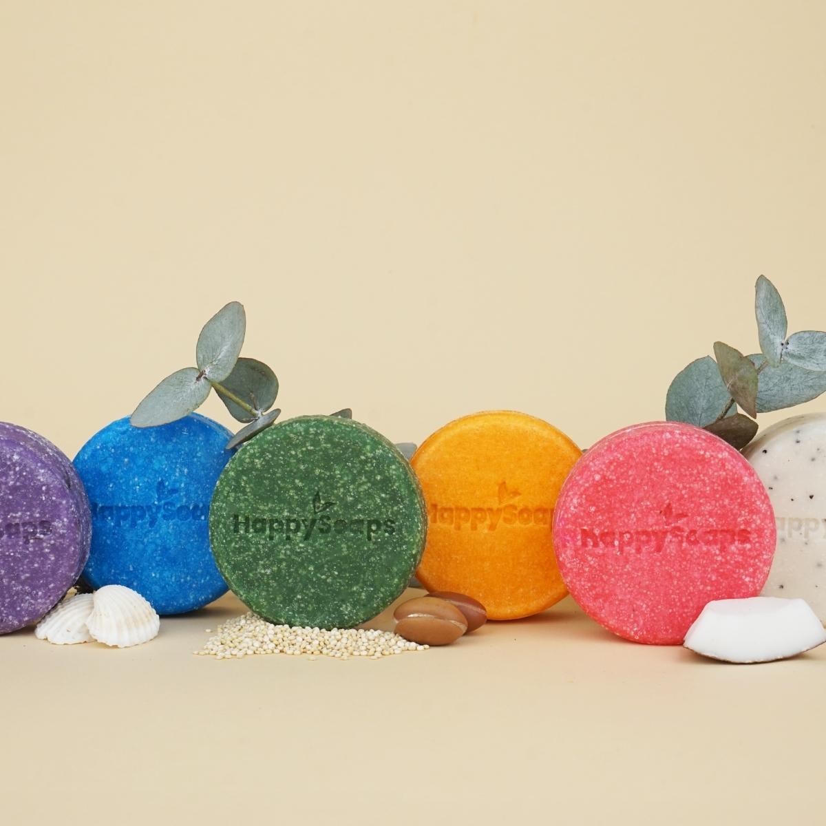 HappySoaps – Shampoo Bar Totally Coco Nuts – 70 gr, foto 6 van 6