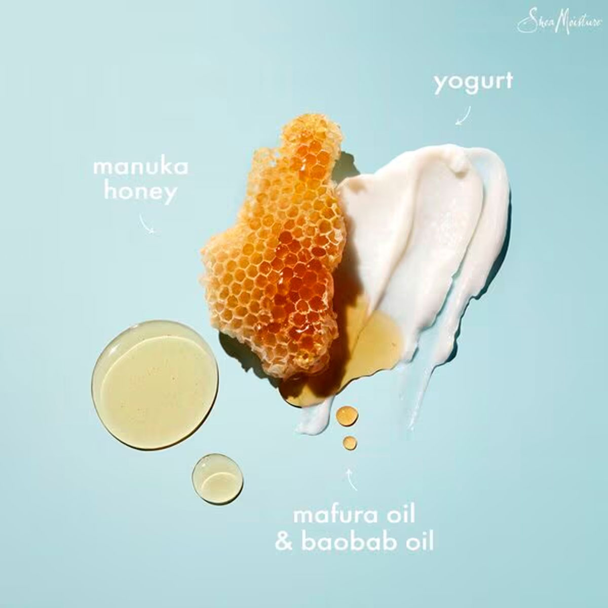Shea Moisture - Manuka Honey & Yogurt Conditioner - 384 ml, foto 4 van 5