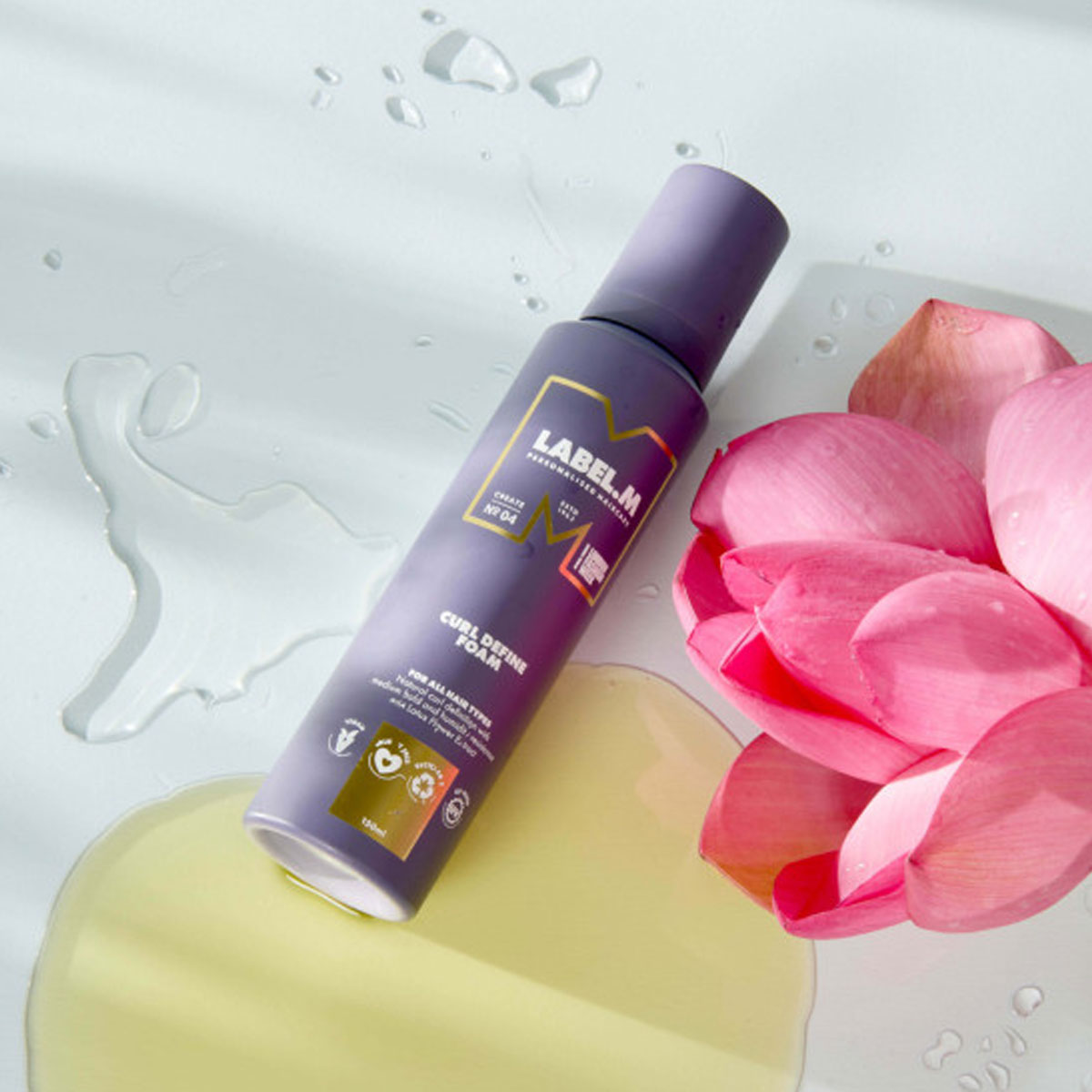 label.m - Curl Define - Foam - 150 ml, foto 2 van 2