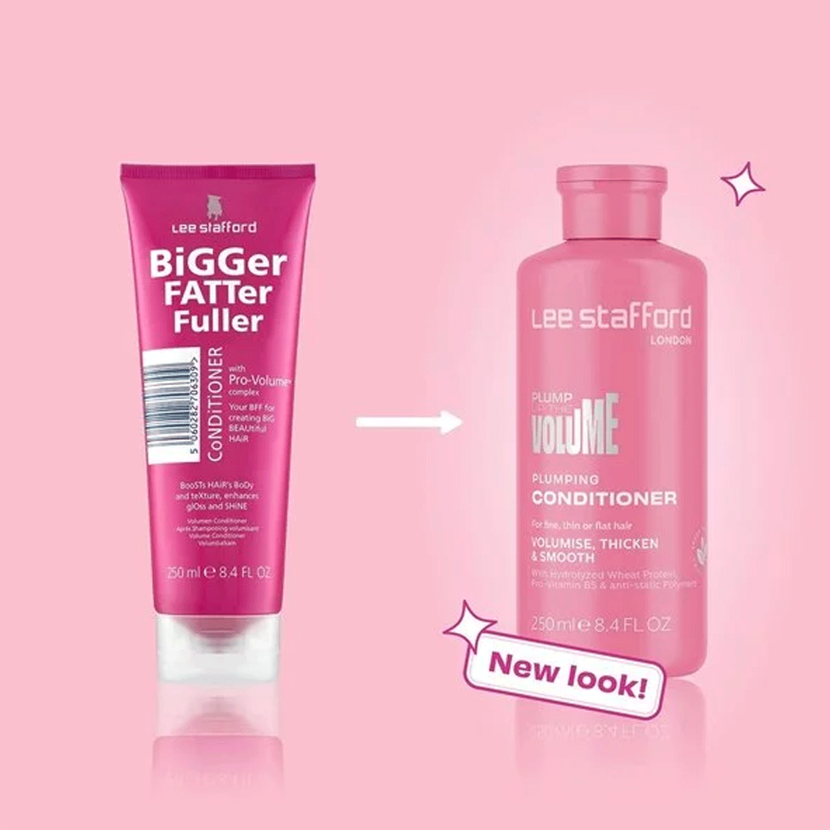 Lee Stafford - Bigger Fatter Fuller - Conditioner voor Fijn Haar - 250 ml, foto 3 van 5