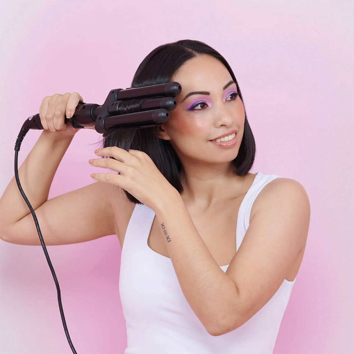 Mermade Hair - Mini Hair Waver - Black - 25 mm, foto 5 van 5
