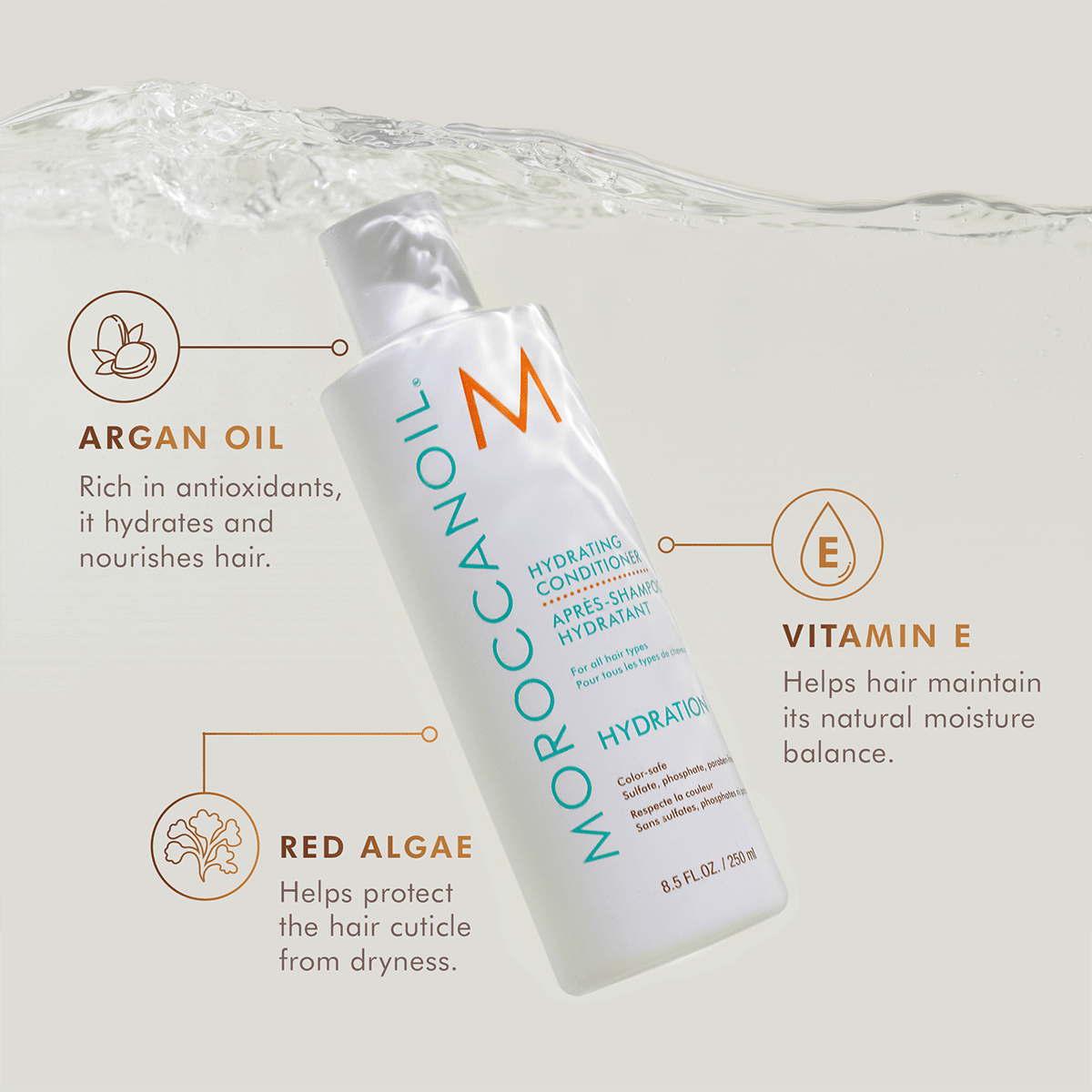 Moroccanoil - Hydrating Conditioner, foto 3 van 4