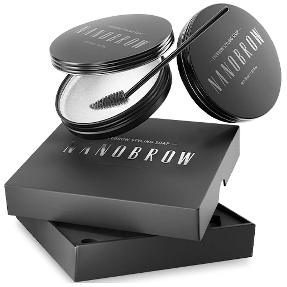 NanoBrow - Eyebrow Styling Soap - 30 ml, foto 2 van 4