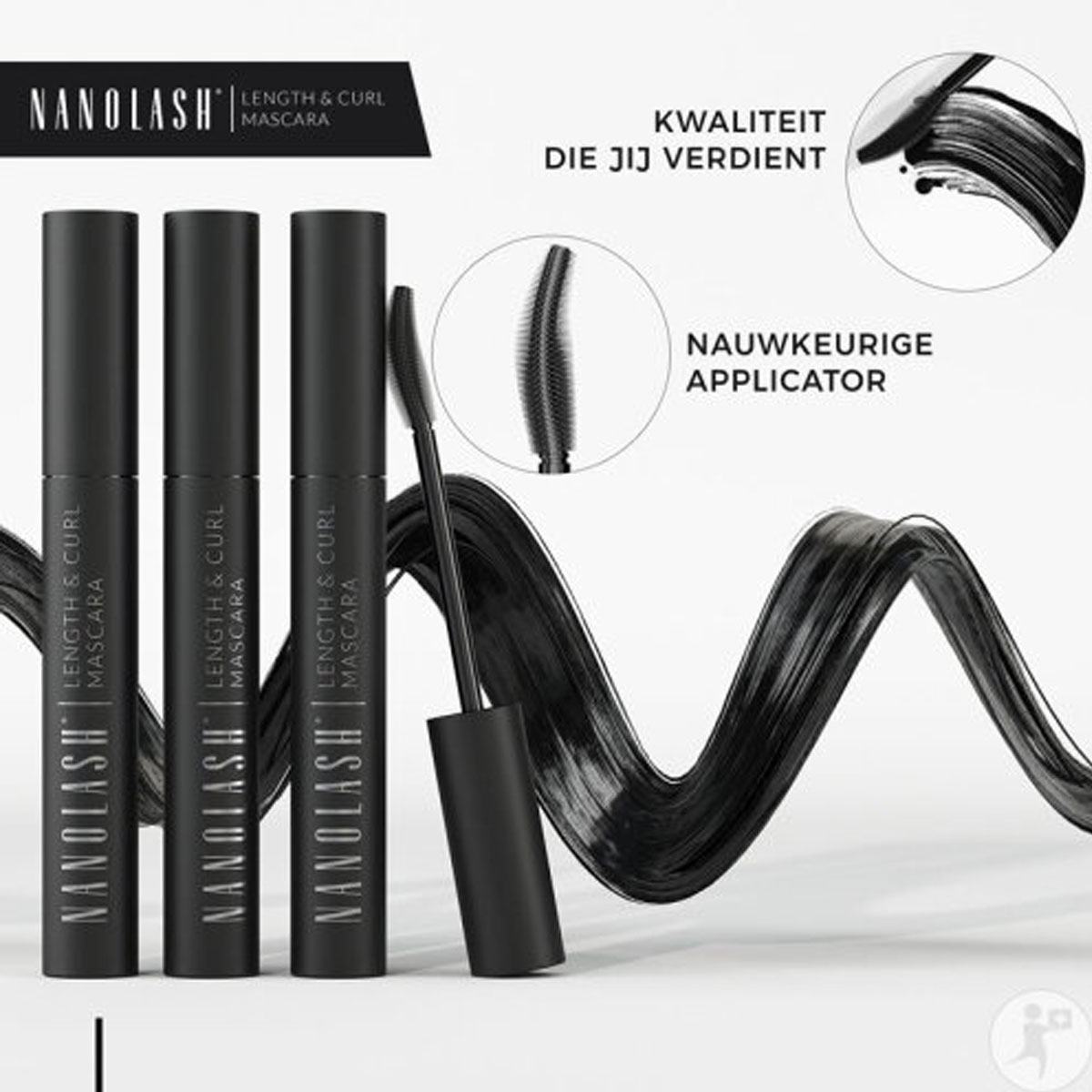 NanoLash - Length & Curl Mascara - 10 ml, foto 5 van 5