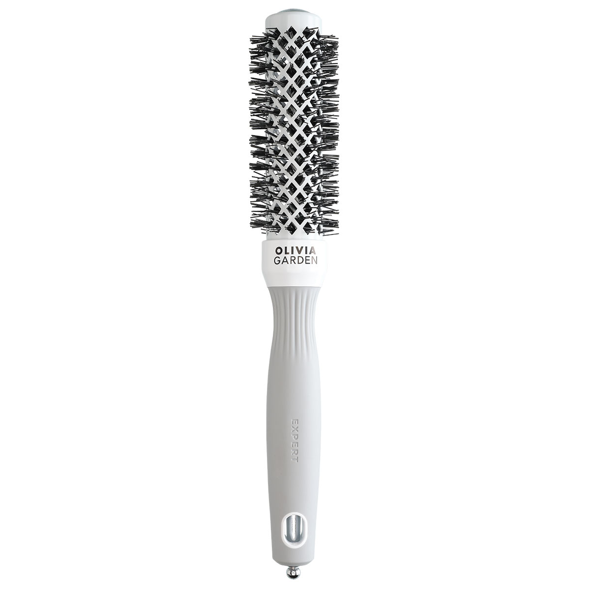Olivia Garden - Expert Blowout Shine White & Grey - 35 mm