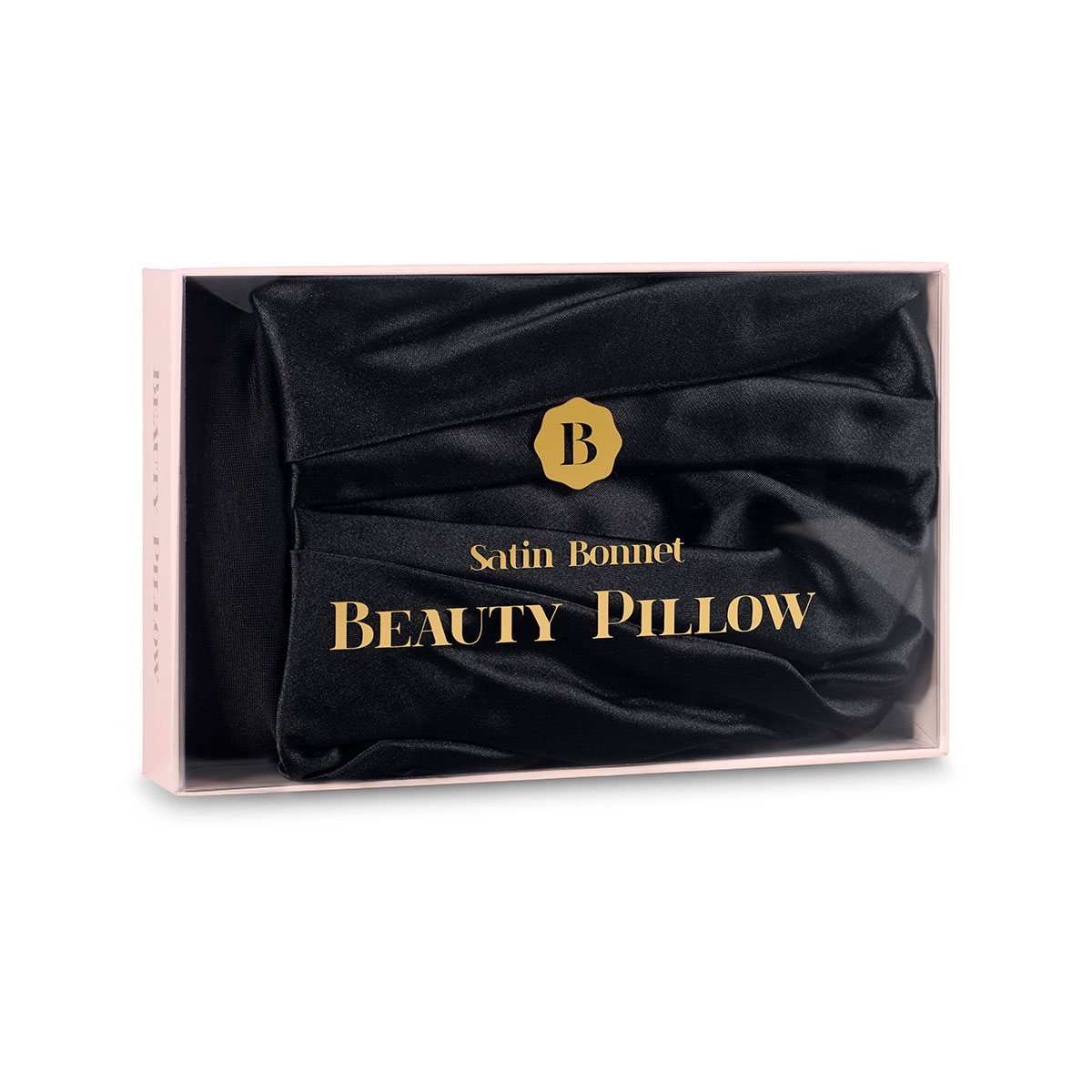 Beauty Pillow - Satin Bonnet - Black, foto 2 van 3